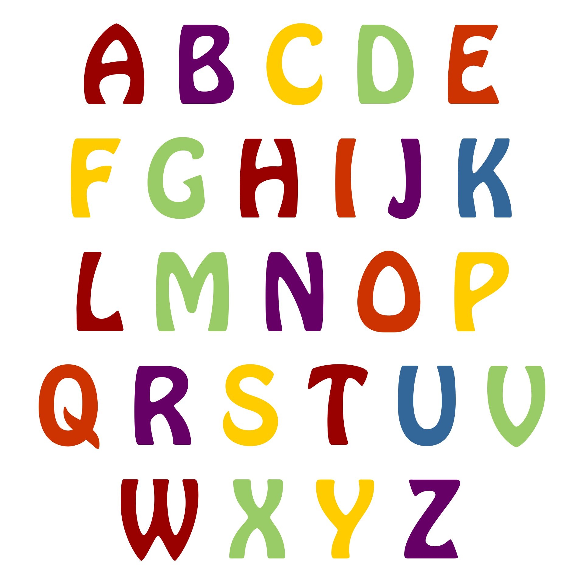 Printable Alphabet Templates Printable Alphabet Templates
