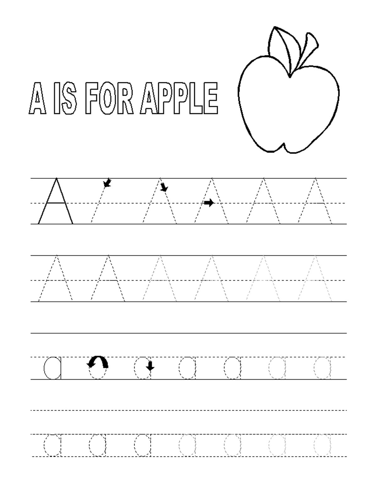 Printable Alphabet Tracing Letters Printable Alphabet Tracing Letters