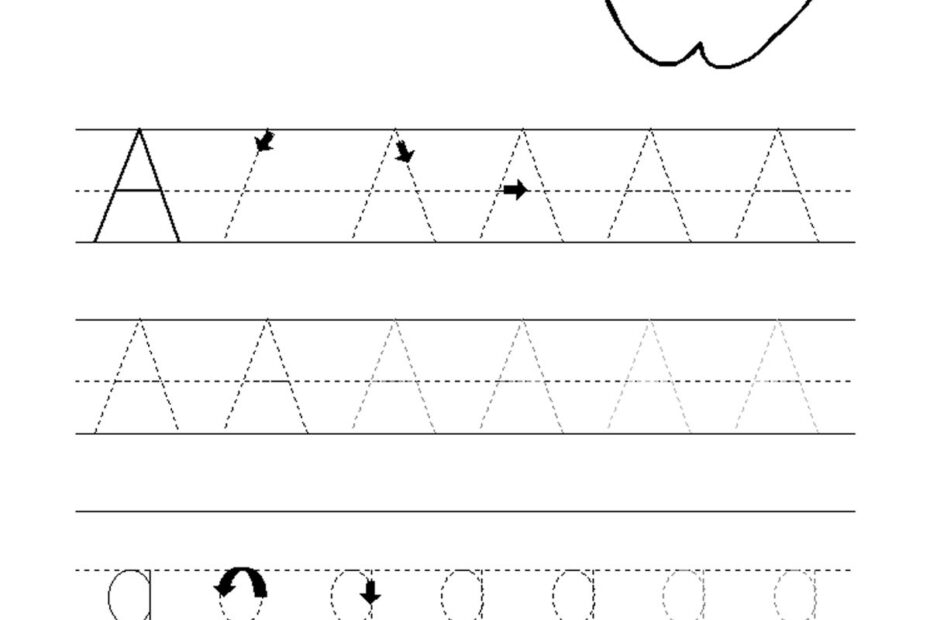 Printable Alphabet Tracing Pages Activity Shelter