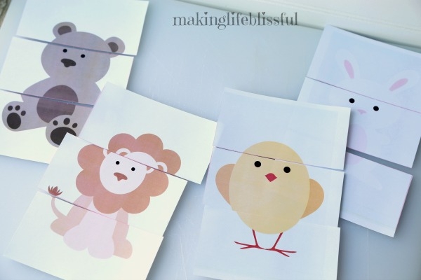 Printable Animal Kids Puzzles Printable Animal Kids Puzzles