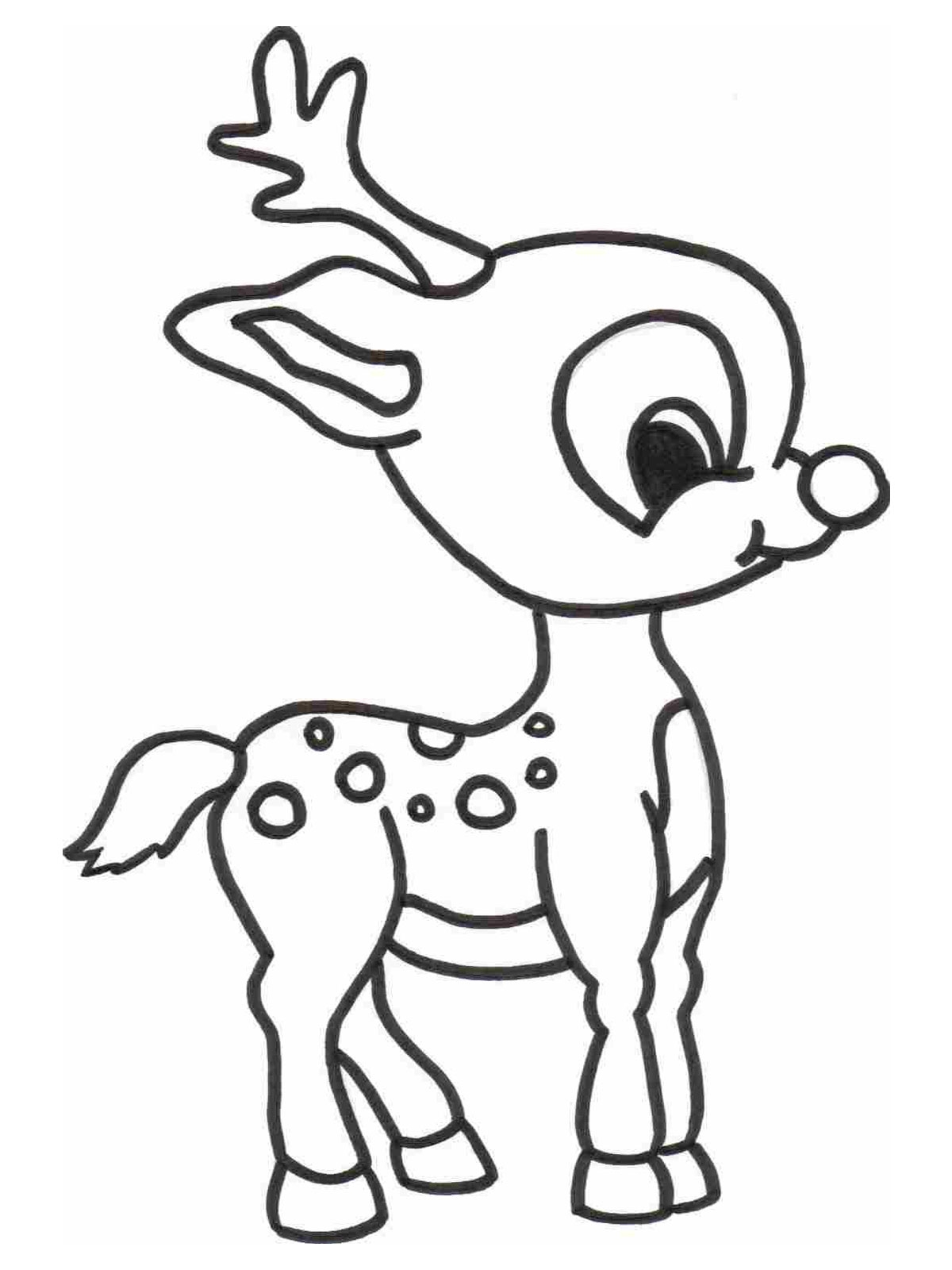 Printable Animals To Color Printable Animals To Color