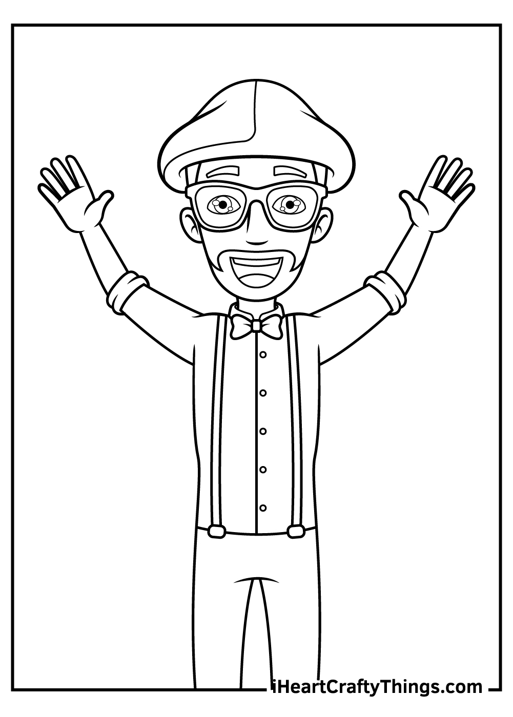 Blippi Coloring Pages