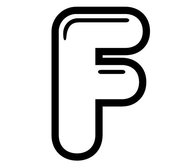 Printable Bubble Letter F Bubble Letters Alphabet Bubble Letters