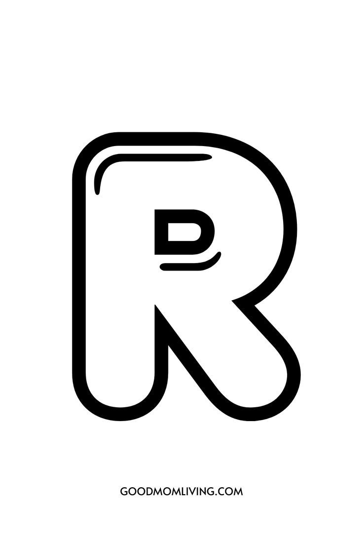 Printable Bubble Letter R Bubble Letters Alphabet Bubble Letters Printable Bubble Letter R Bubble Letters Alphabet Bubble Letters