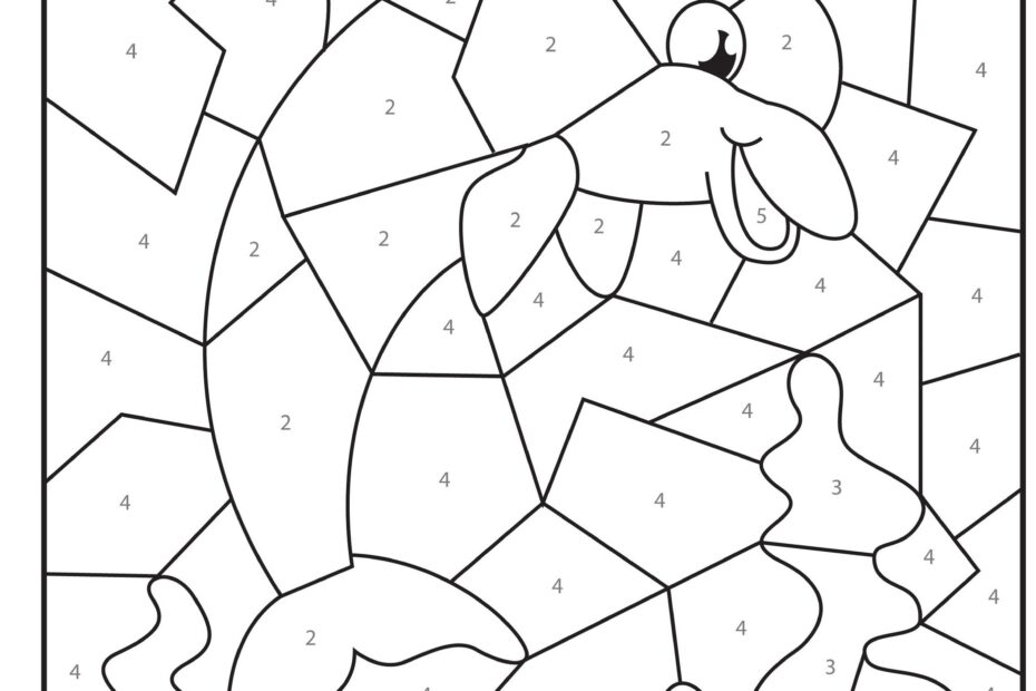 Printable Color Sheets Color By Number