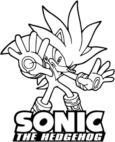 Printable Coloring Page Of Sonic Printable Coloring Page Of Sonic
