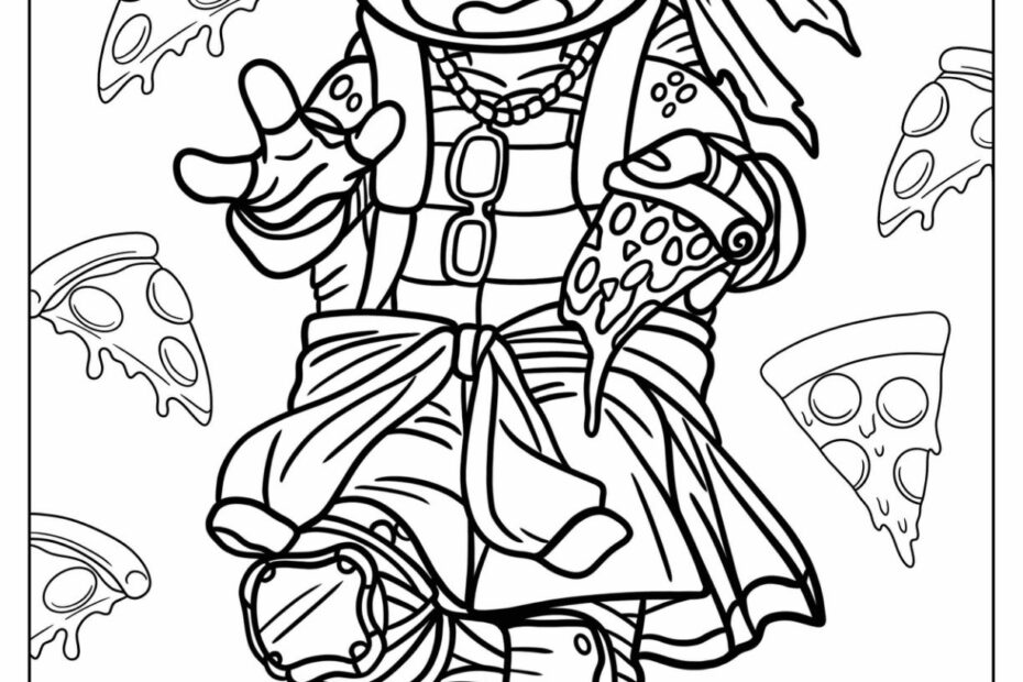 Printable Coloring Pages Teenage Mutant Ninja Turtles Ready For Download