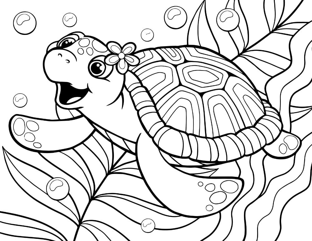 free printable turtle coloring pictures free printable turtle coloring pictures