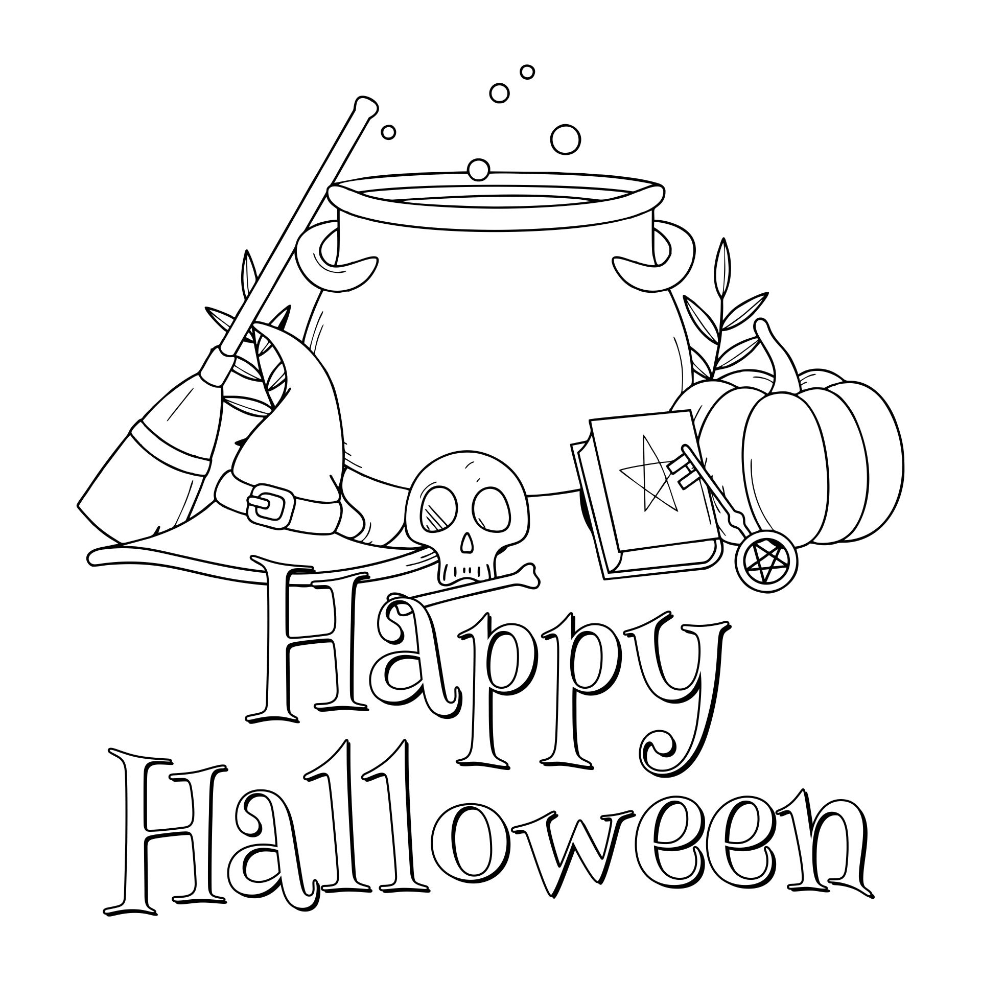 Printable Coloring Sheets For Halloween Printable Coloring Sheets For Halloween