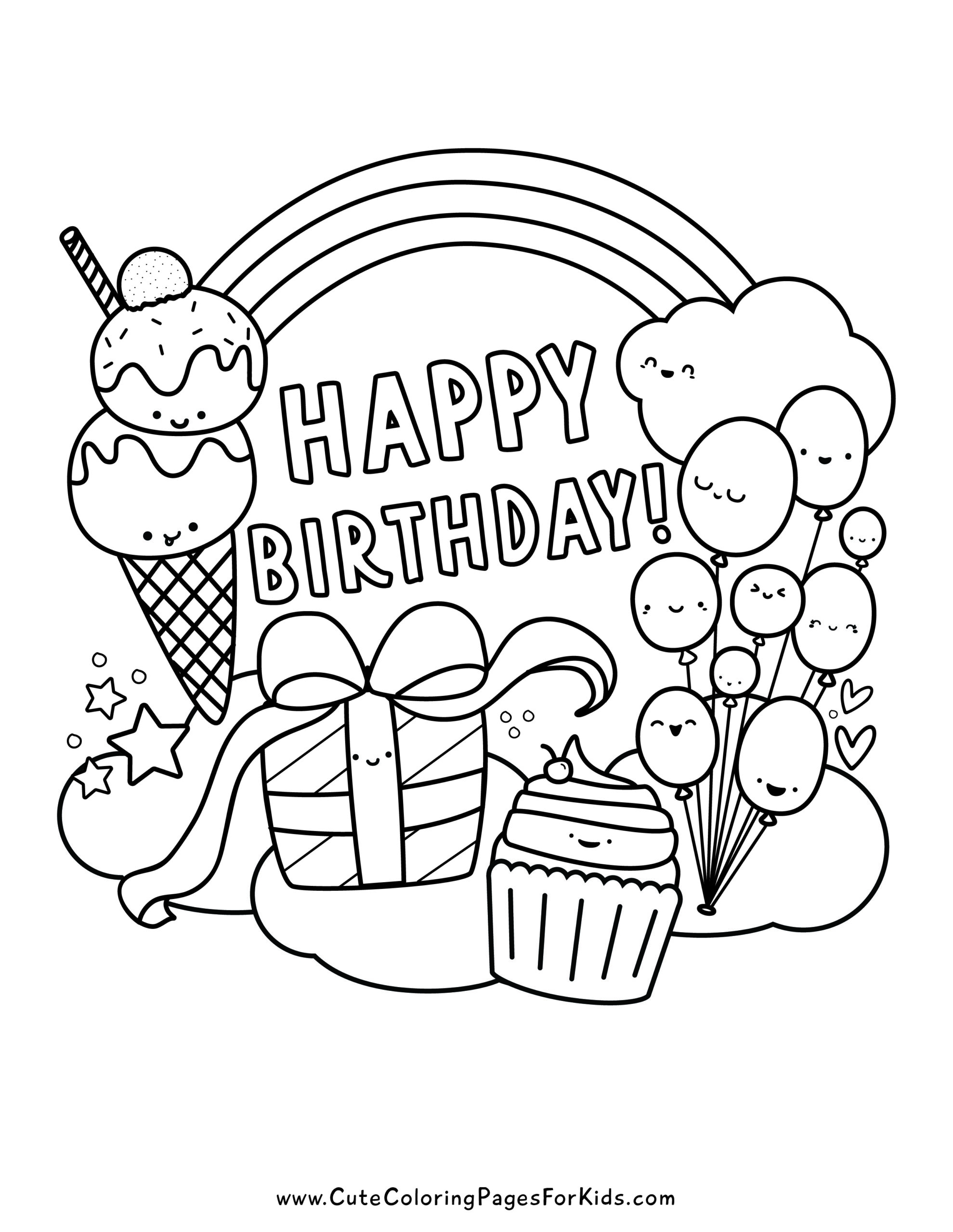 Printable Colouring Pages For Kids Birthday Coloring Vrogue co Printable Colouring Pages For Kids Birthday Coloring Vrogue co