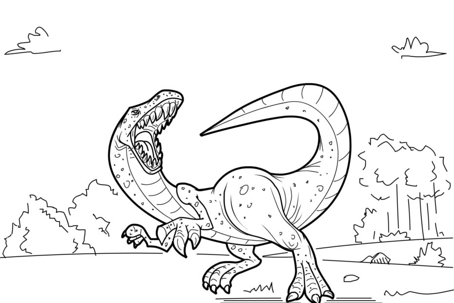 Printable Dinosaur Coloring Sheets