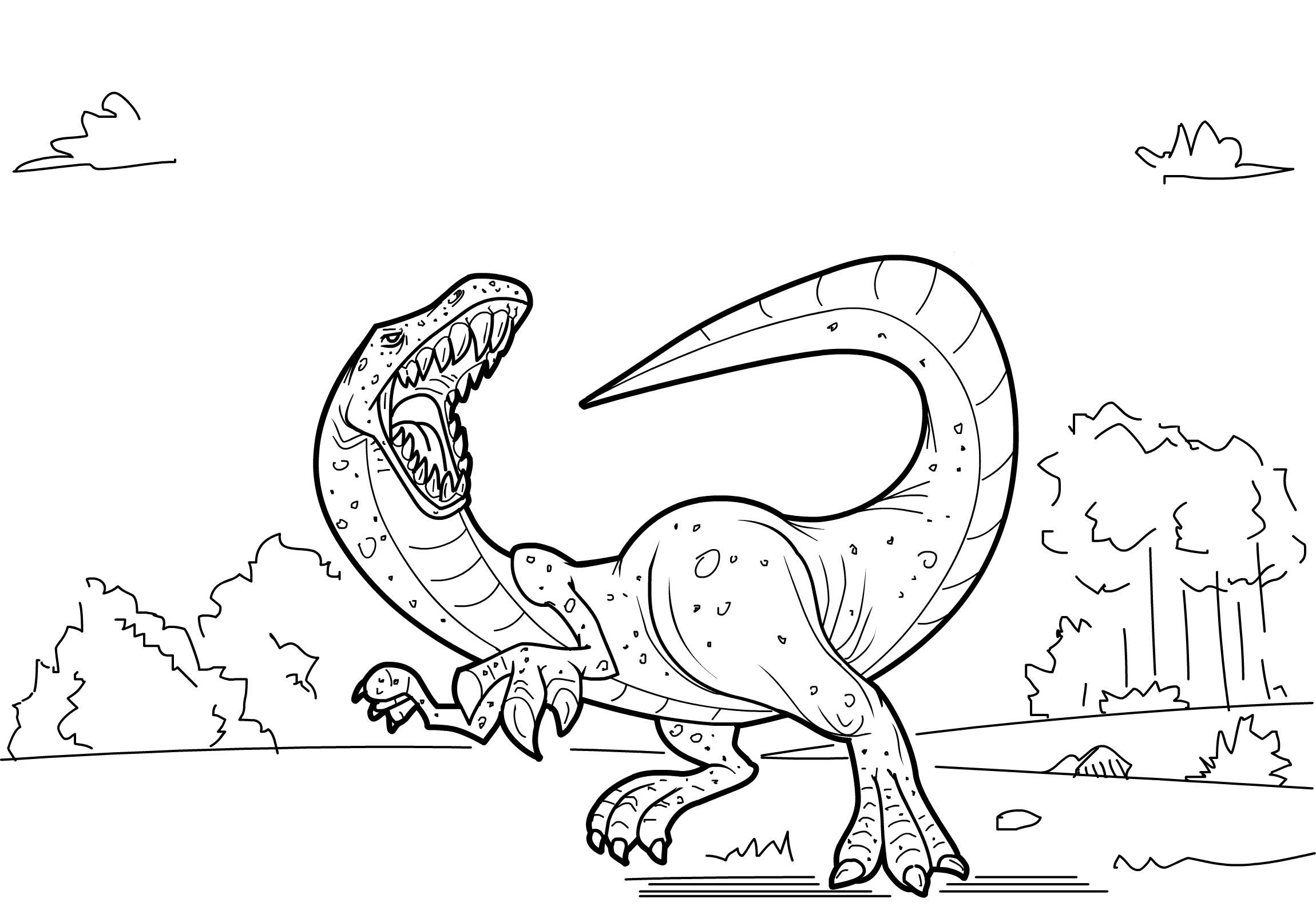 Printable Dinosaur Coloring Sheets