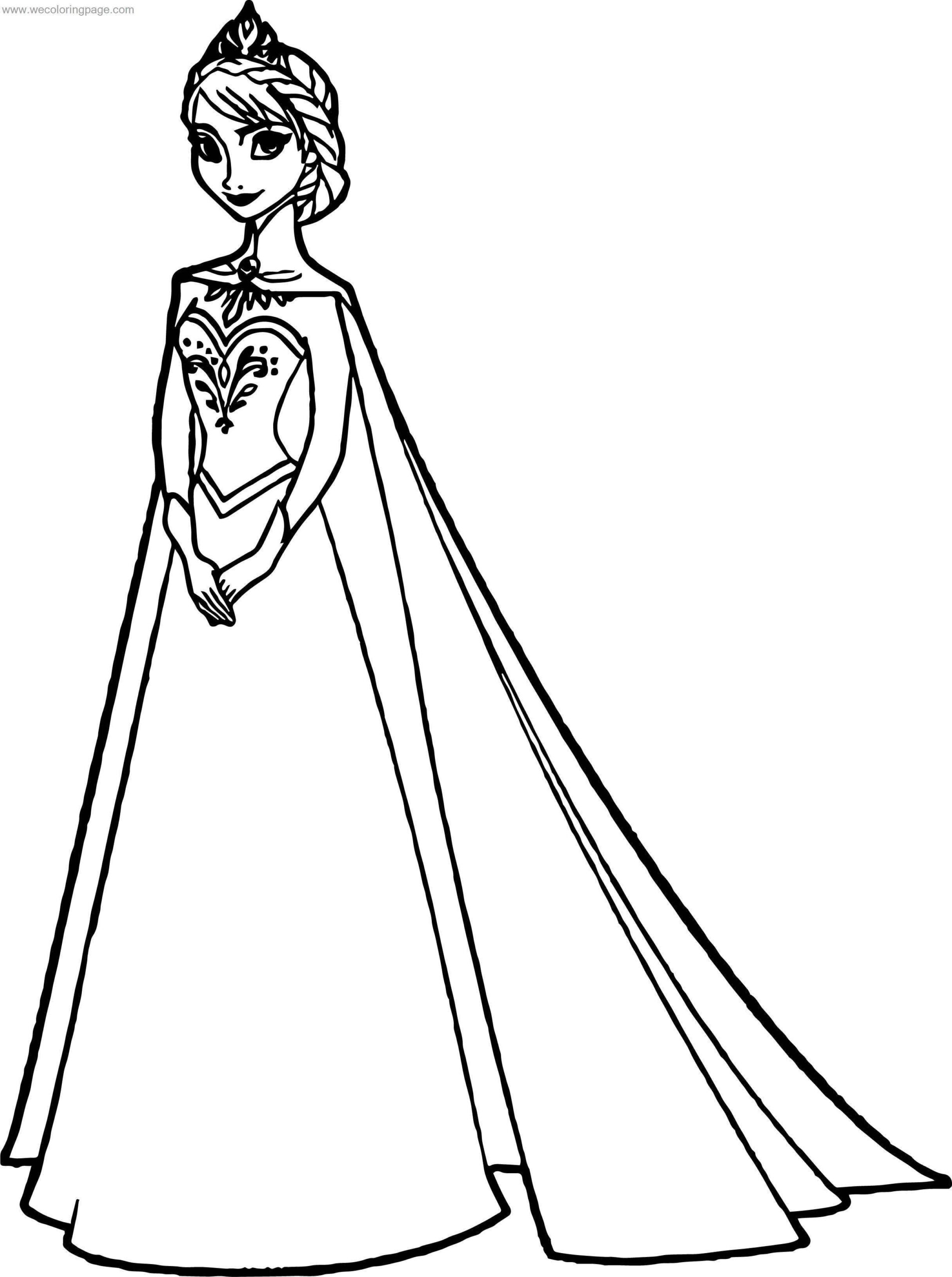 Printable Elsa Coloring Page Printable Templates Printable Elsa Coloring Page Printable Templates
