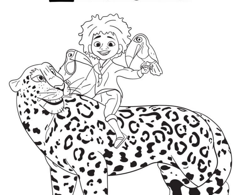 Printable Encanto Coloring Page Free Printable Coloring Pages For Kids