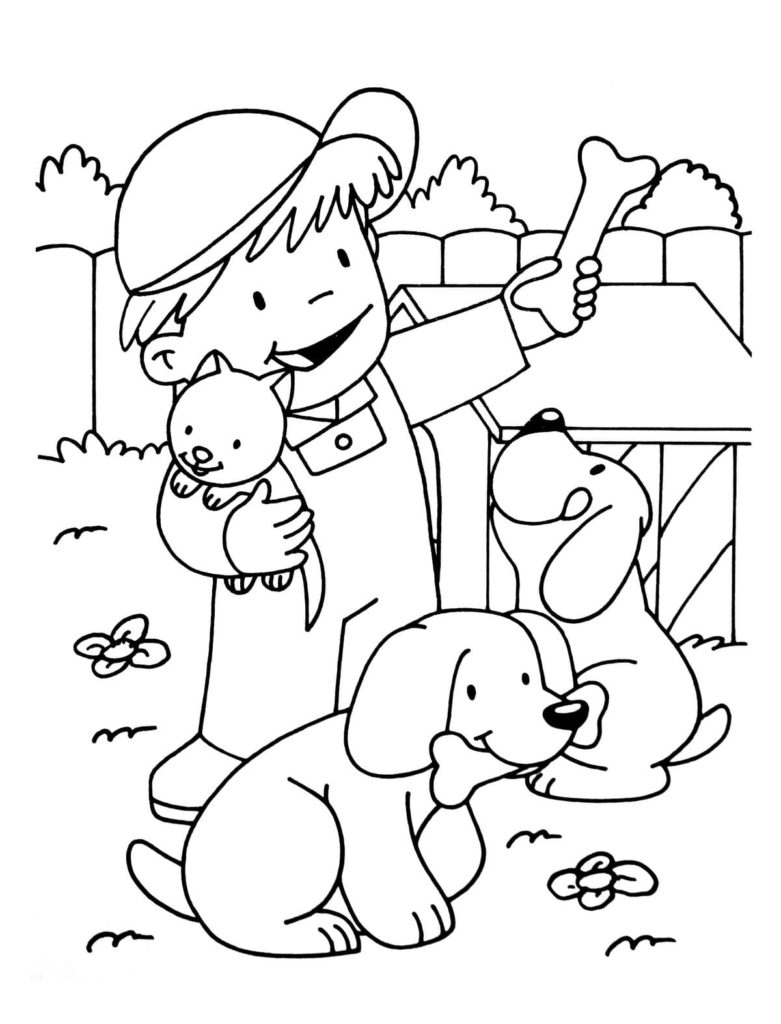 Printable Farm Animal Coloring Sheets Printable Farm Animal Coloring Sheets