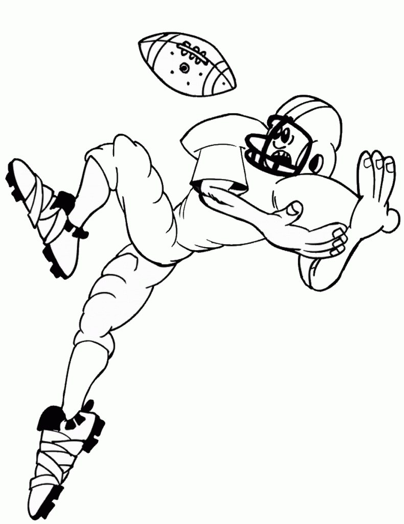 free printable football colouring pages free printable football colouring pages