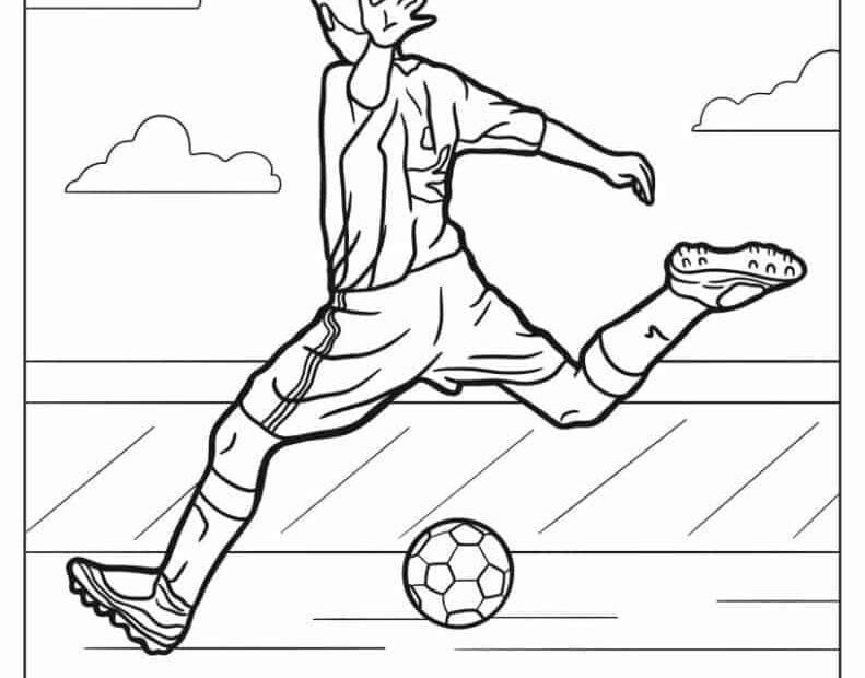 Printable Football Colouring Pages Popular Rbk bm