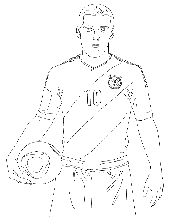 Printable Football Colouring Pages Printable Football Colouring Pages