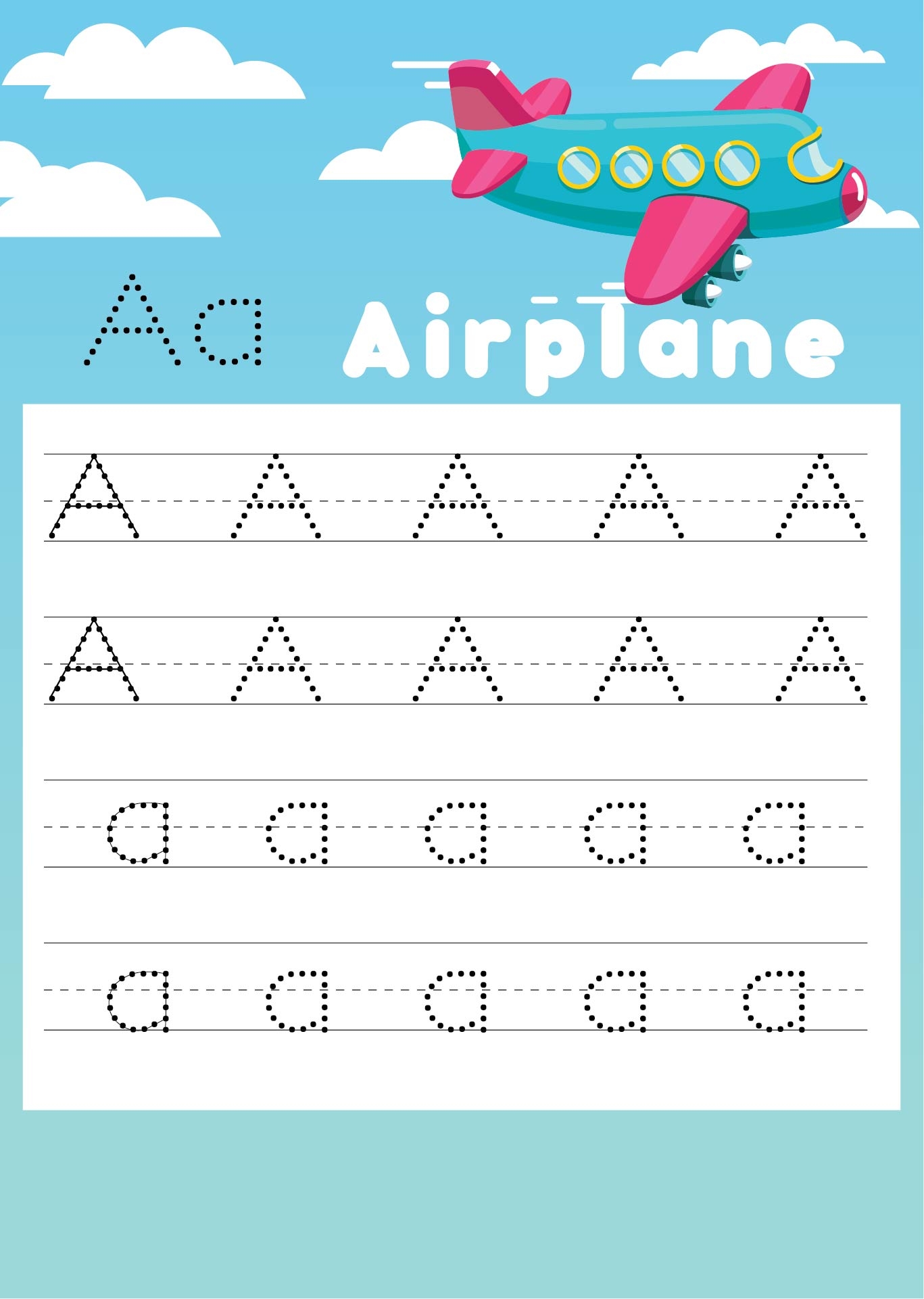 printable tracing letter aa printable tracing letter aa