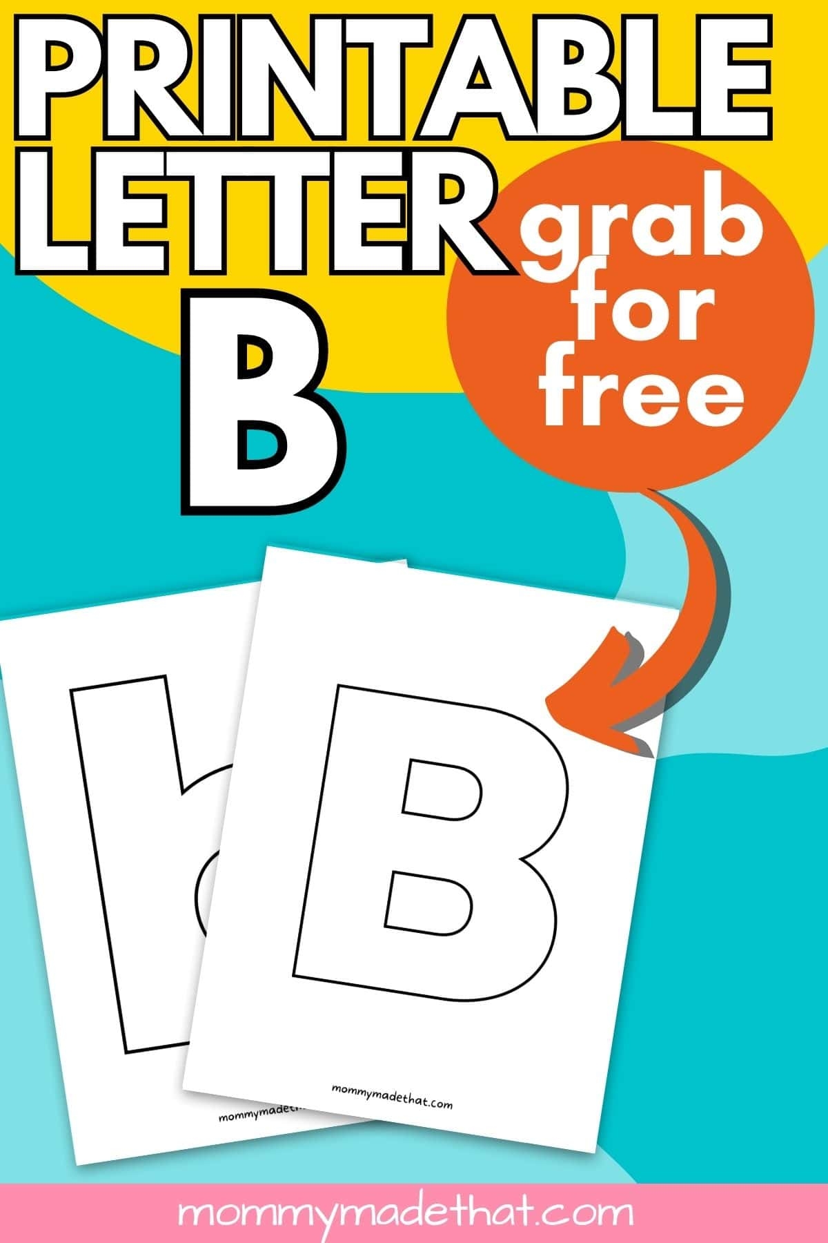 Printable Letter B Free Template Printable Letter B Free Template