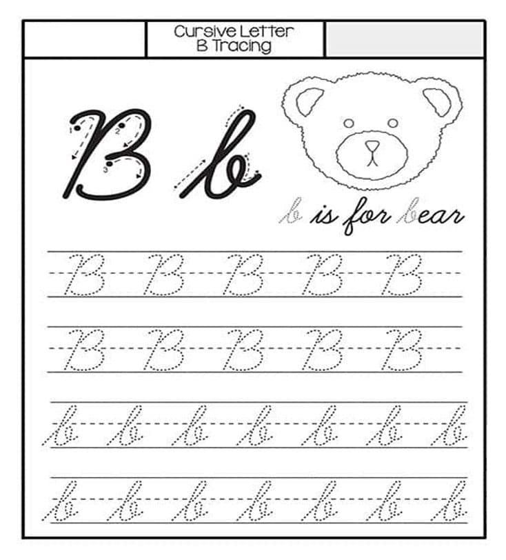 Printable Letter B Tracing Free Free Download And Print For You Printable Letter B Tracing Free Free Download And Print For You