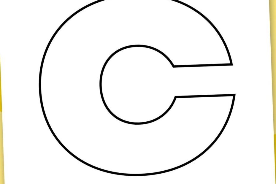 Printable Letter C Grab The Free Templates