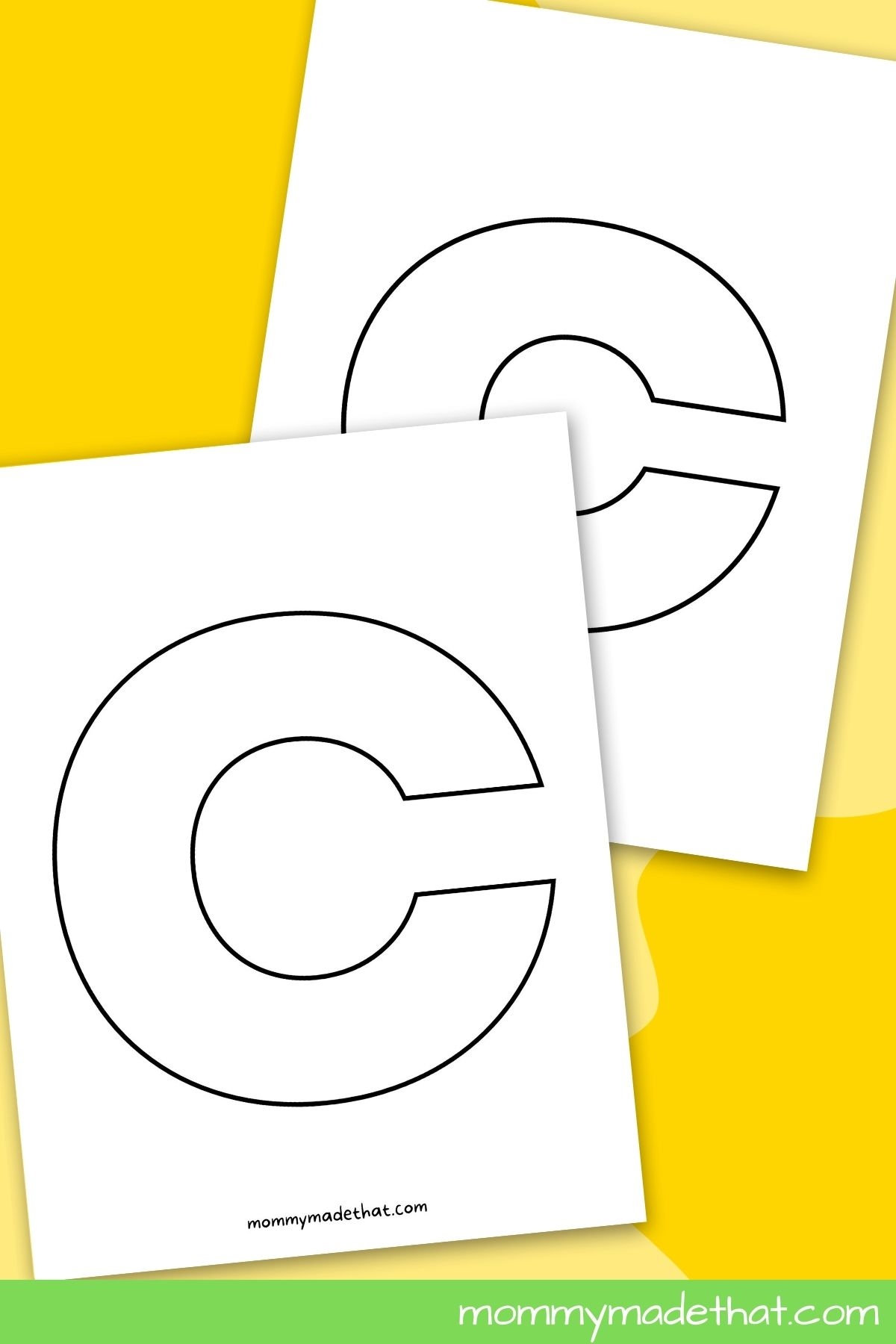 Printable Letter C Grab The Free Templates Printable Letter C Grab The Free Templates