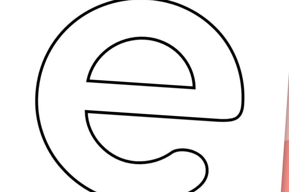 Printable Letter E Grab The Free Templates