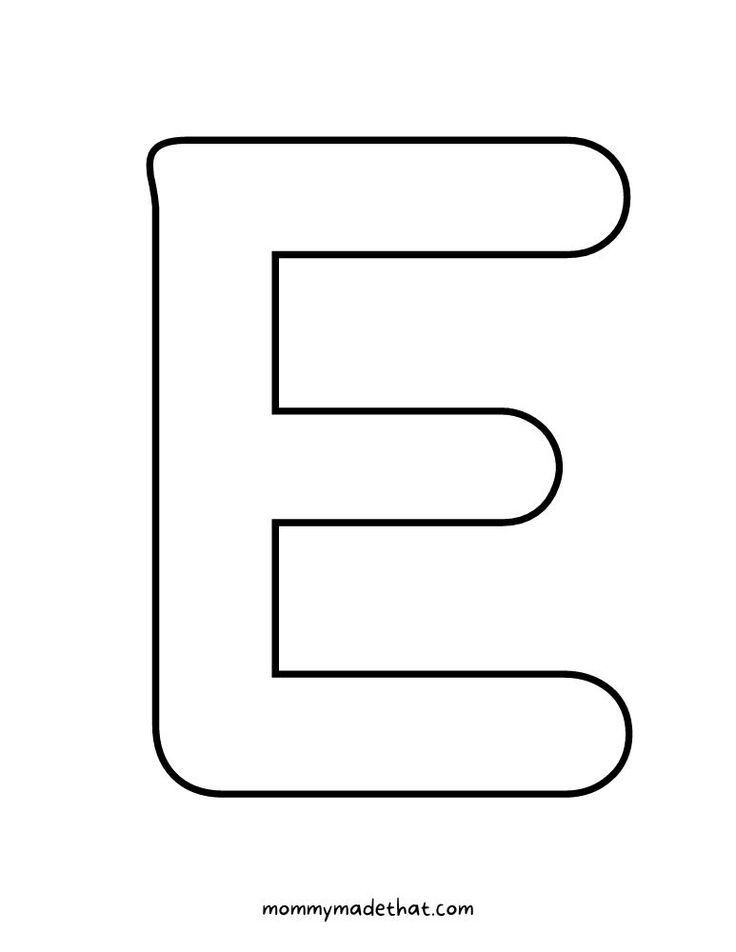 Printable Letter E Templates For Preschool Activities Printable Letter E Templates For Preschool Activities