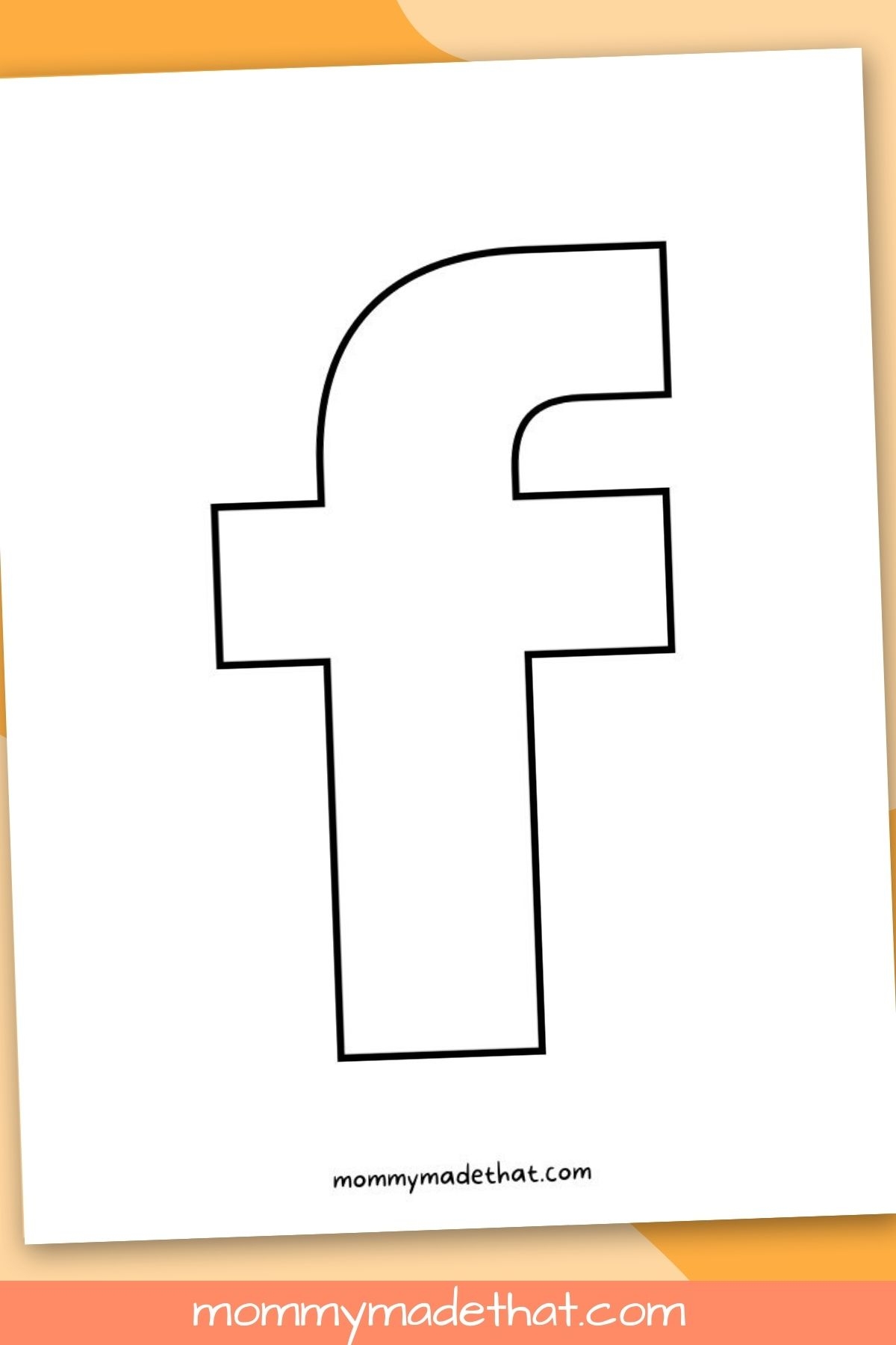 Printable Letter F Grab The Free Templates Printable Letter F Grab The Free Templates