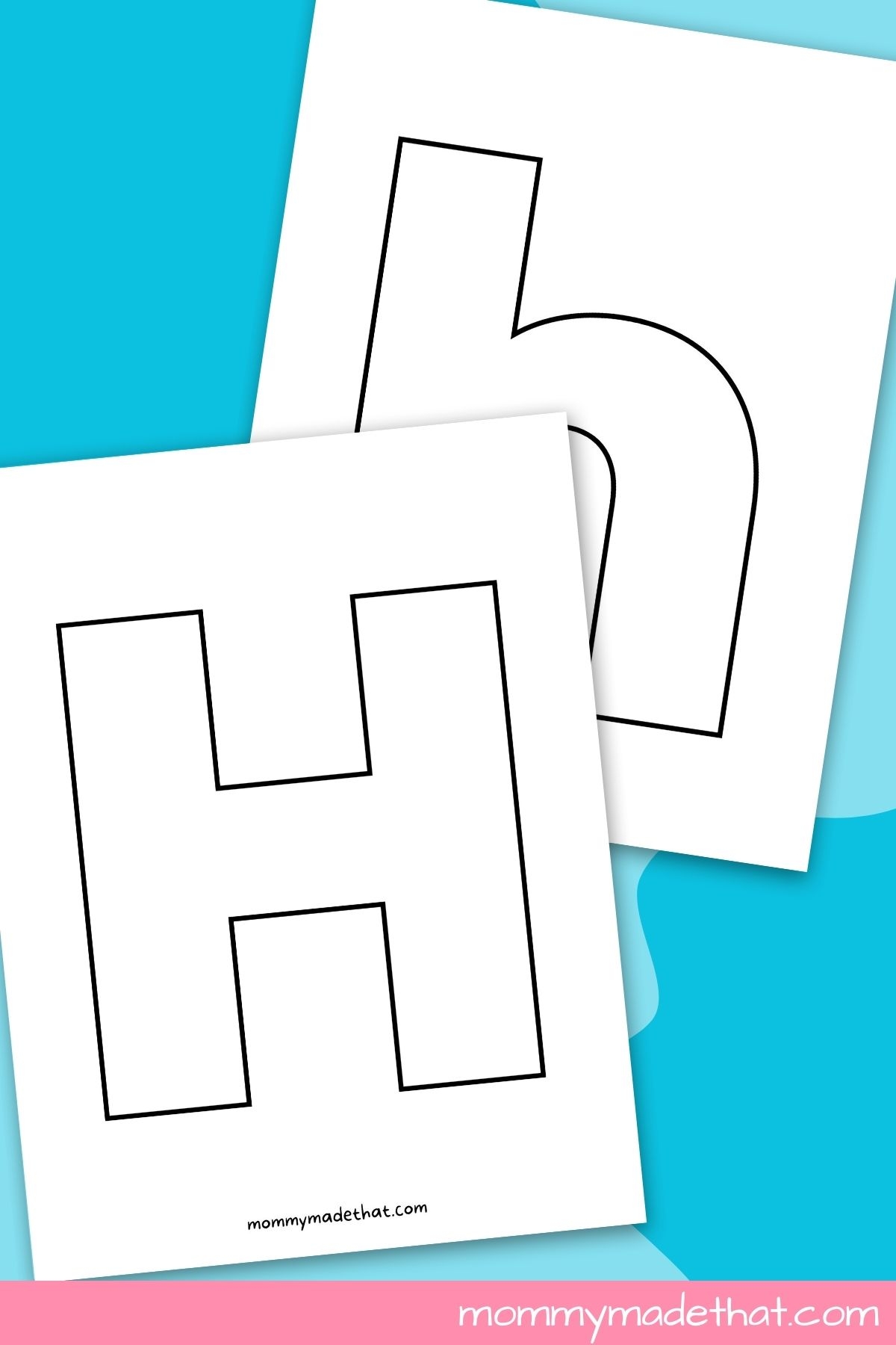 Printable Letter H Grab The Free Template Printable Letter H Grab The Free Template