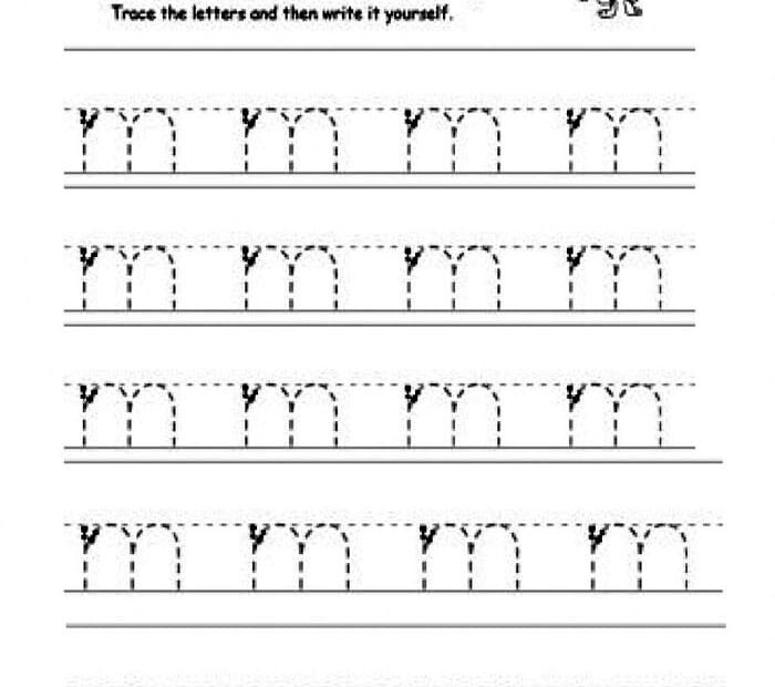 Printable Letter M Tracing Free Free Download And Print For You