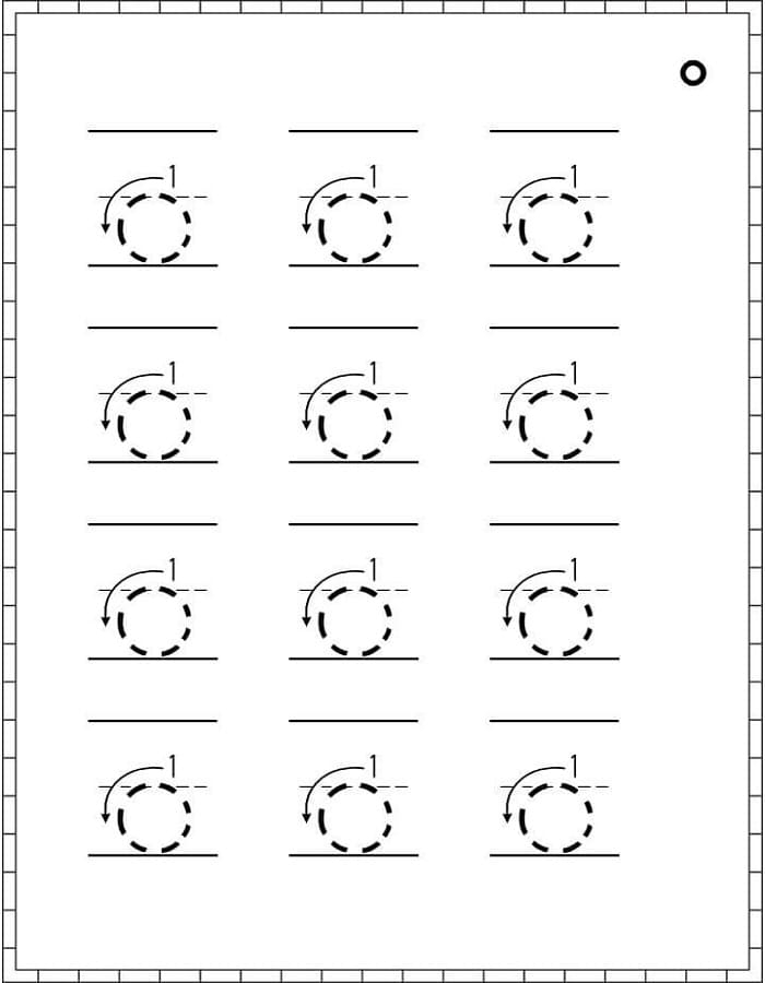 Printable Letter O For Tracing Free Download And Print For You Printable Letter O For Tracing Free Download And Print For You