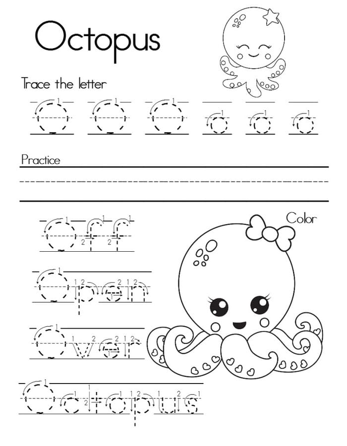 Printable Letter O Tracing Paper Free Download And Print For You 