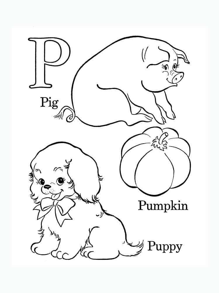 Printable Letter P Coloring Page Download Print Or Color Online For Free Printable Letter P Coloring Page Download Print Or Color Online For Free