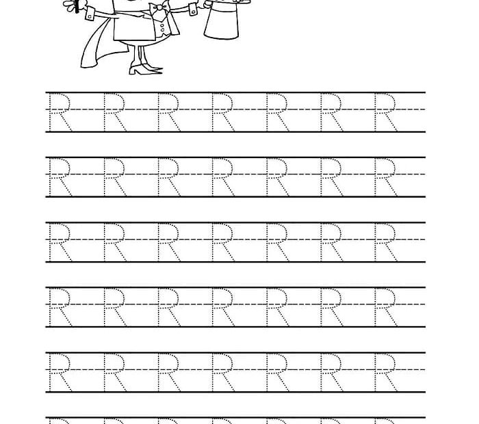 Printable Letter R Tracing Alphabet Free Download And Print For You