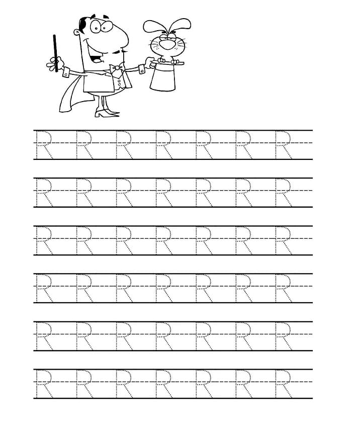 Printable Letter R Tracing Alphabet Free Download And Print For You Printable Letter R Tracing Alphabet Free Download And Print For You