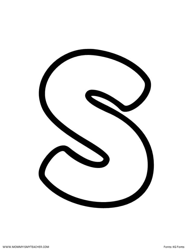 Printable Letter S Template 41 OFF Pinnaxis