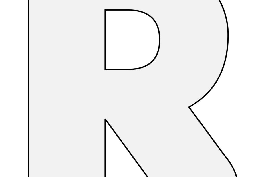 Printable Letters R Printable Word Searches