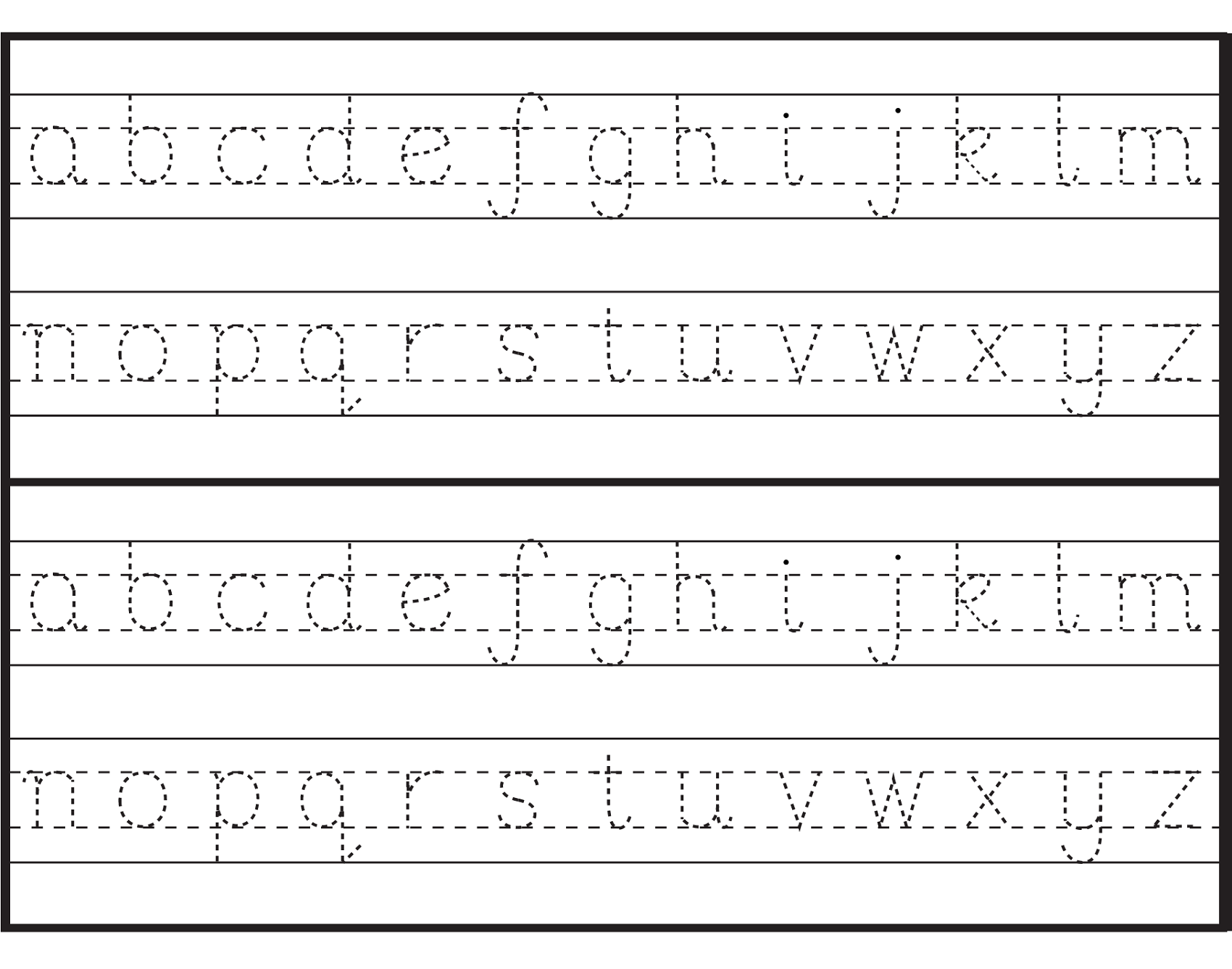 Printable Letters To Trace Printable Letters To Trace