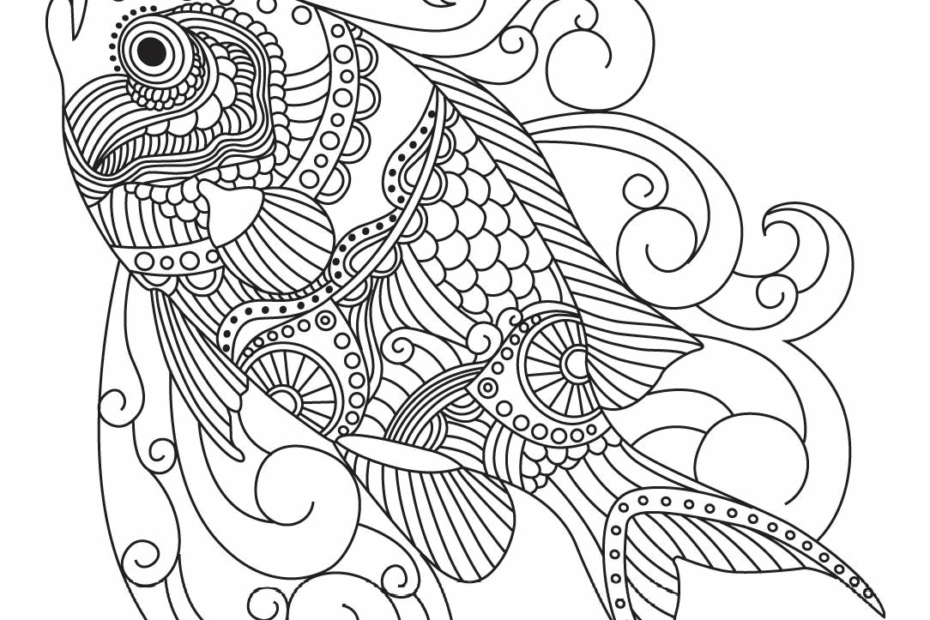 Printable Mandala Animals Zentangle Coloring Pages M larbok Adult