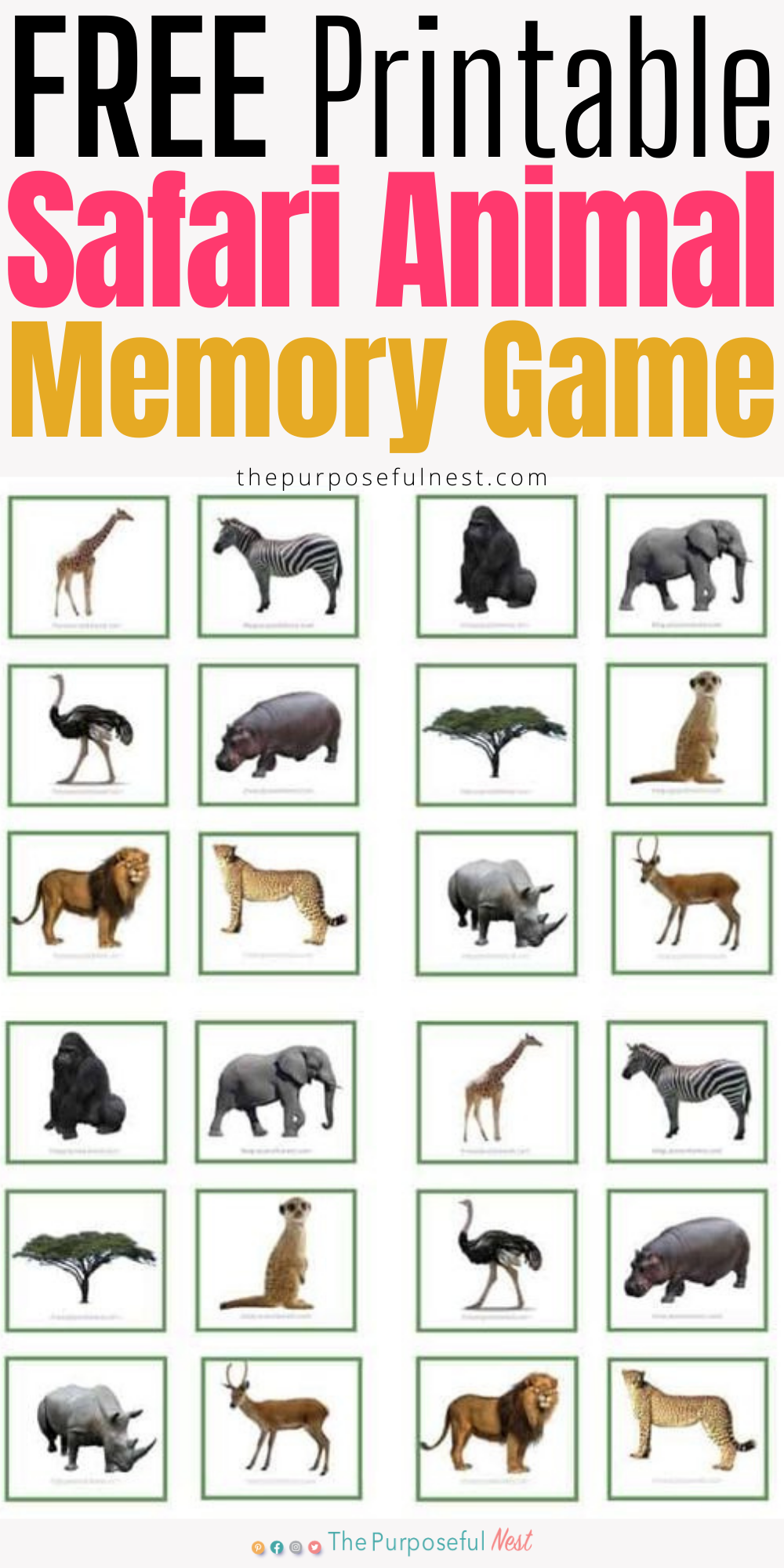 printable animal pictures for kids printable animal pictures for kids