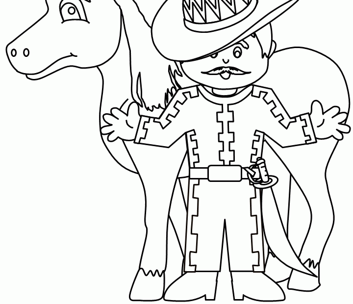 Printable Mexican Coloring Pages Coloring Home