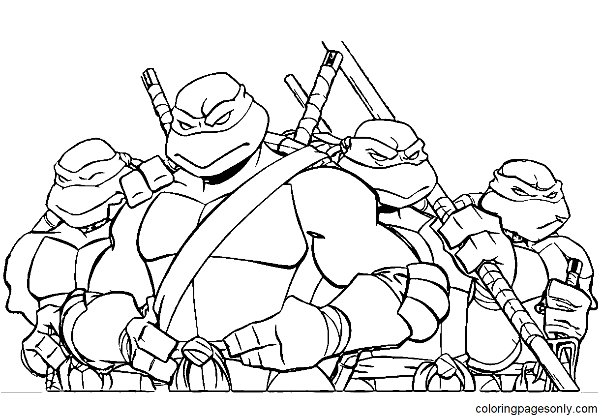 Printable Ninja Turtles Coloring Page Free Printable Coloring Pages Printable Ninja Turtles Coloring Page Free Printable Coloring Pages