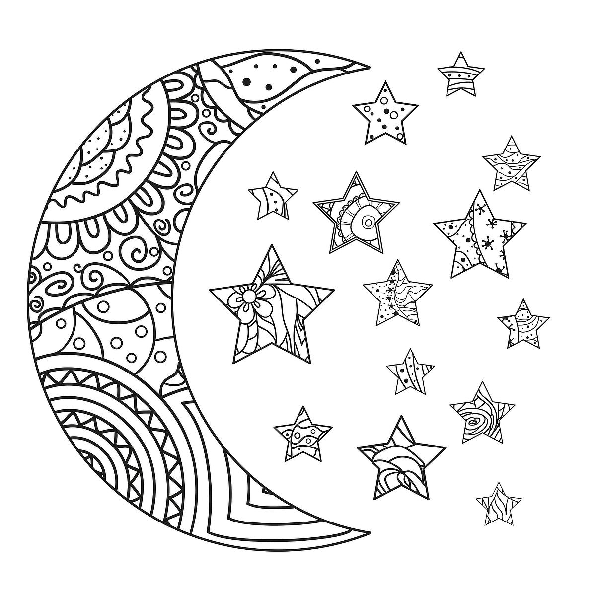 Printable Outer Space Coloring Pages