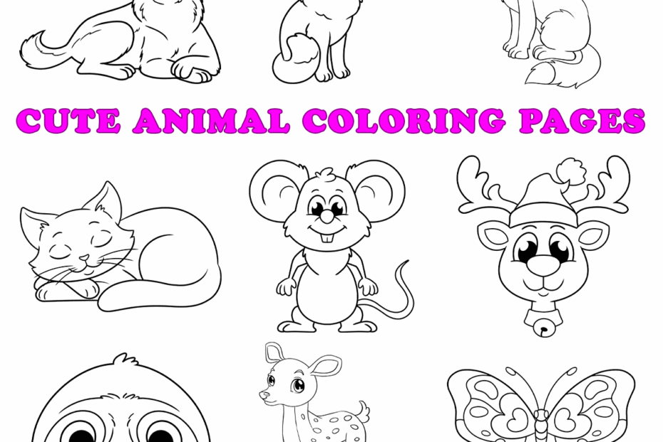 Printable Pictures Of Animals Easy Printable Pictures Of Cute Animal