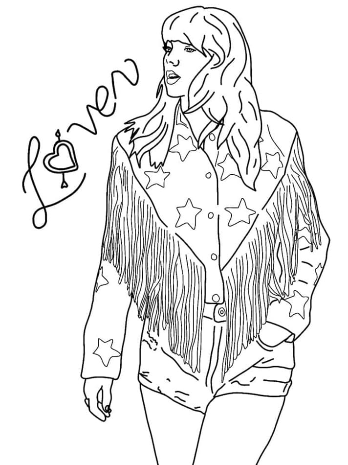 Printable Pop Singer Taylor Swift Coloring Page Free Download And Printable Pop Singer Taylor Swift Coloring Page Free Download And