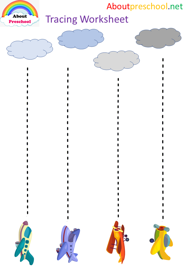 Printable Preschool Tracing Worksheets Printable Preschool Tracing Worksheets