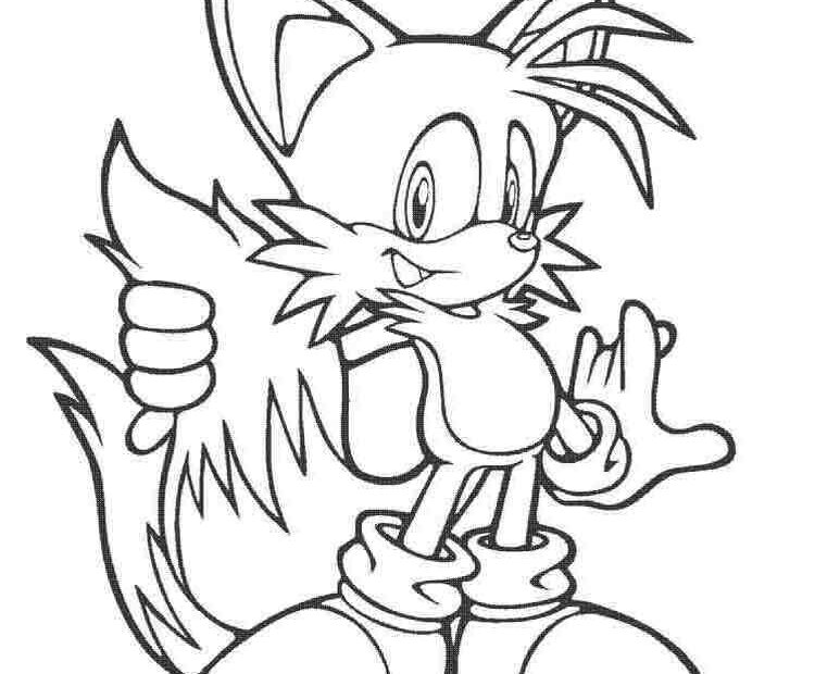 Printable Sonic Coloring Sheets