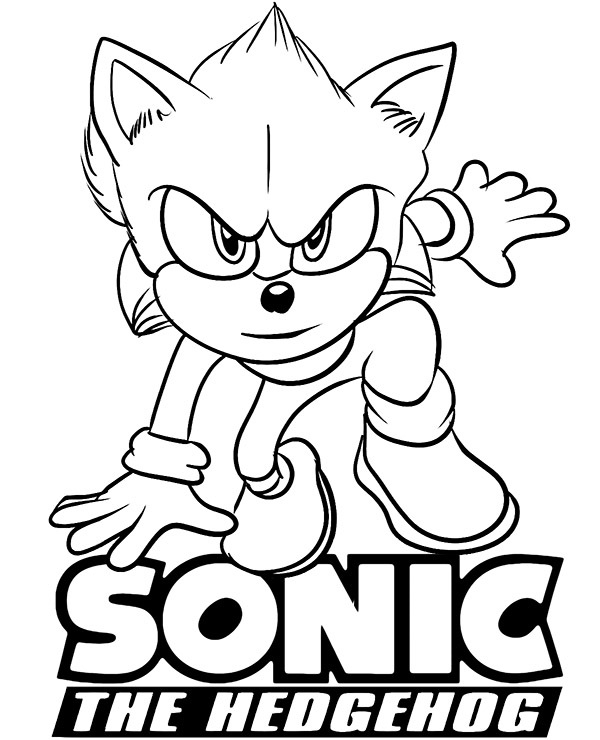 Printable Sonic The Hedgehog Coloring Pages Coloring Book Printable Sonic The Hedgehog Coloring Pages Coloring Book